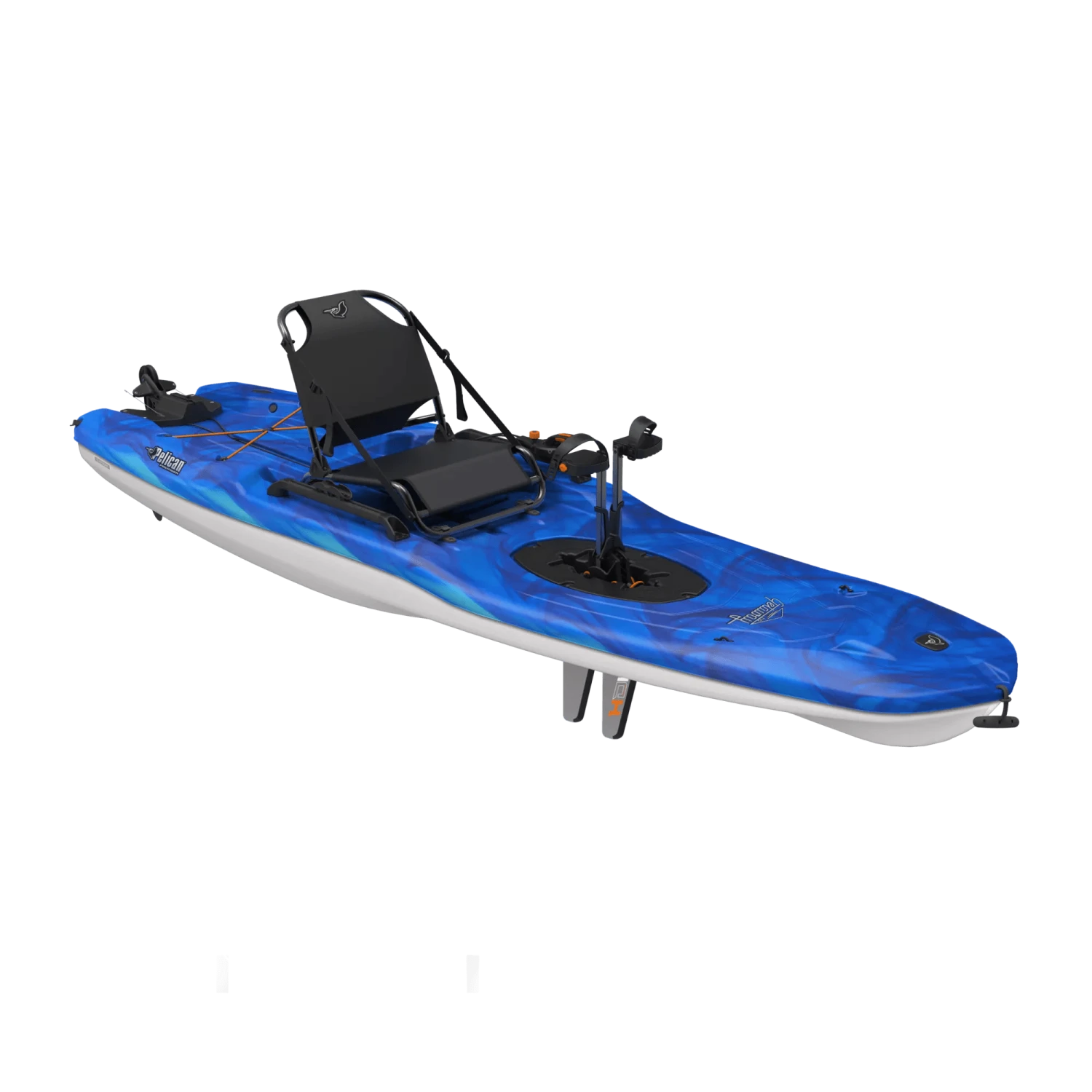 Pelican Getaway 110 HDII Recreational Pedal Kayak 1 Pelican Getaway 110 HDII Recreational Pedal Kayak