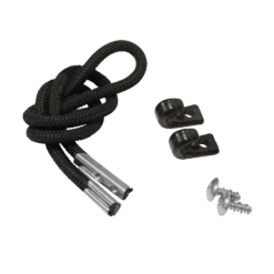 Pelican Black 20" (51 Cm) Paddle Tie-Down With Hook